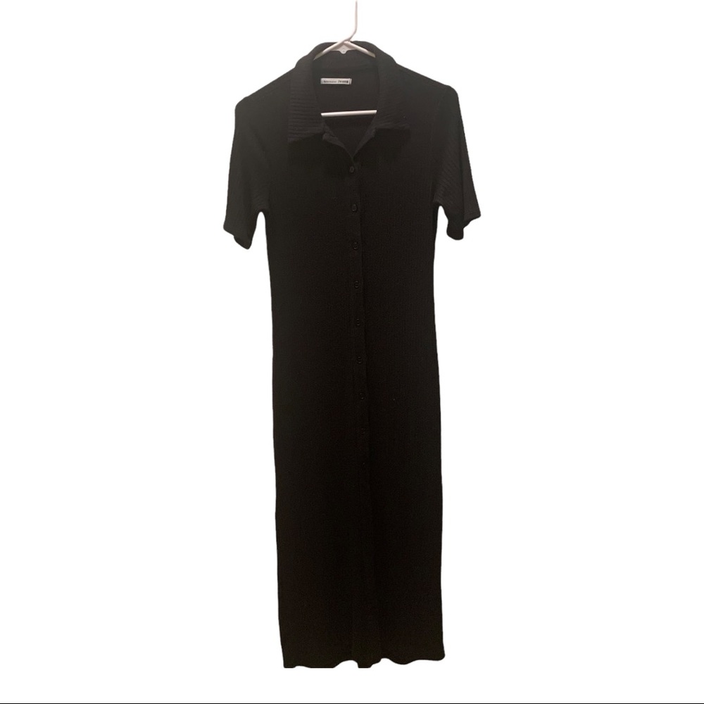 Black Reformation Dress with Collar Size Medium Wednesday Addams